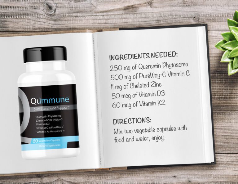 Qummune Immune Support with Quercetin Phytosome